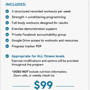 Lean, Strong, & Fueled - Silver: Fitness Focus