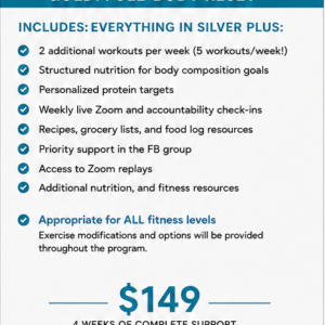 Lean, Strong, & Fueled - Gold: Full Body Reset